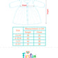 Y/D Muslin Crinkle Breezy Frock Full Sleeve - Balanced Stripe
