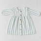 Y/D Muslin Crinkle Breezy Frock Full Sleeve - Pin Stripe