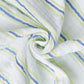 Y/D Muslin Crinkle Breezy Frock Full Sleeve - Pin Stripe