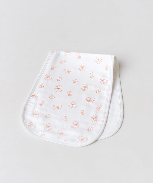 Muslin Burp Cloth (Three Layers) Assorted (Any 2 prints) 2 Pcs Pack Combo B