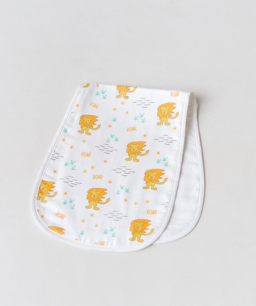 Muslin Burp Cloth (Three Layers) Assorted (Any 2 prints) 2 Pcs Pack Combo B