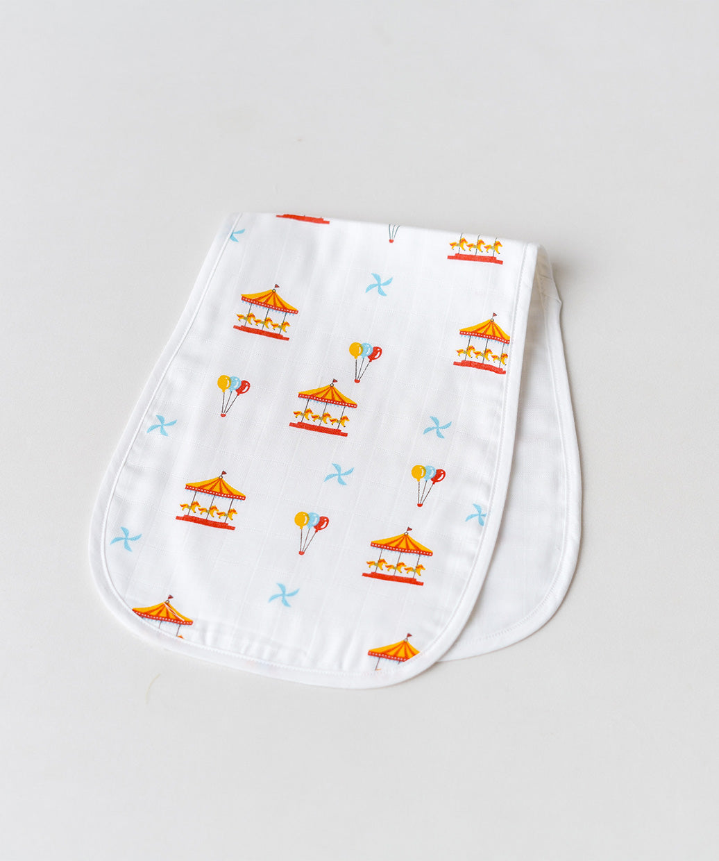 Muslin Burp Cloth (Three Layers) Assorted (Any 2 prints) 2 Pcs Pack Combo B