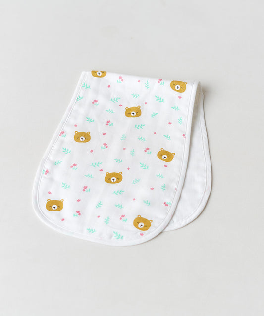 Muslin Burp Cloth (Three Layers) Assorted (Any 3 prints) 3 Pcs Pack Combo A