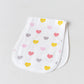 Muslin Burp Cloth (Three Layers) Assorted (Any 2 prints) 2 Pcs Pack Combo C