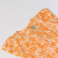 Muslin Cap Sleeve Frock - Apricot Sherbet Moss