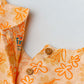 Muslin Cap Sleeve Frock - Apricot Sherbet Moss