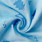 Muslin Cap Sleeve Frock - Blue Fir Tree