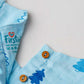 Muslin Cap Sleeve Frock - Blue Fir Tree