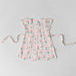 Muslin Cap Sleeve Frock - Salsa Rose Blushy