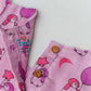 Muslin Cap Sleeve Frock - Fragrant Lilac Penguin
