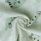 Muslin Cap Sleeve Frock - Frost Tiger Rainbow