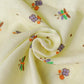 Muslin Cap Sleeve Frock - Lt. Yellow Monarch