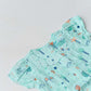 Muslin Cap Sleeve Frock - Mint Cliff