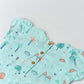 Muslin Cap Sleeve Frock - Mint Cliff