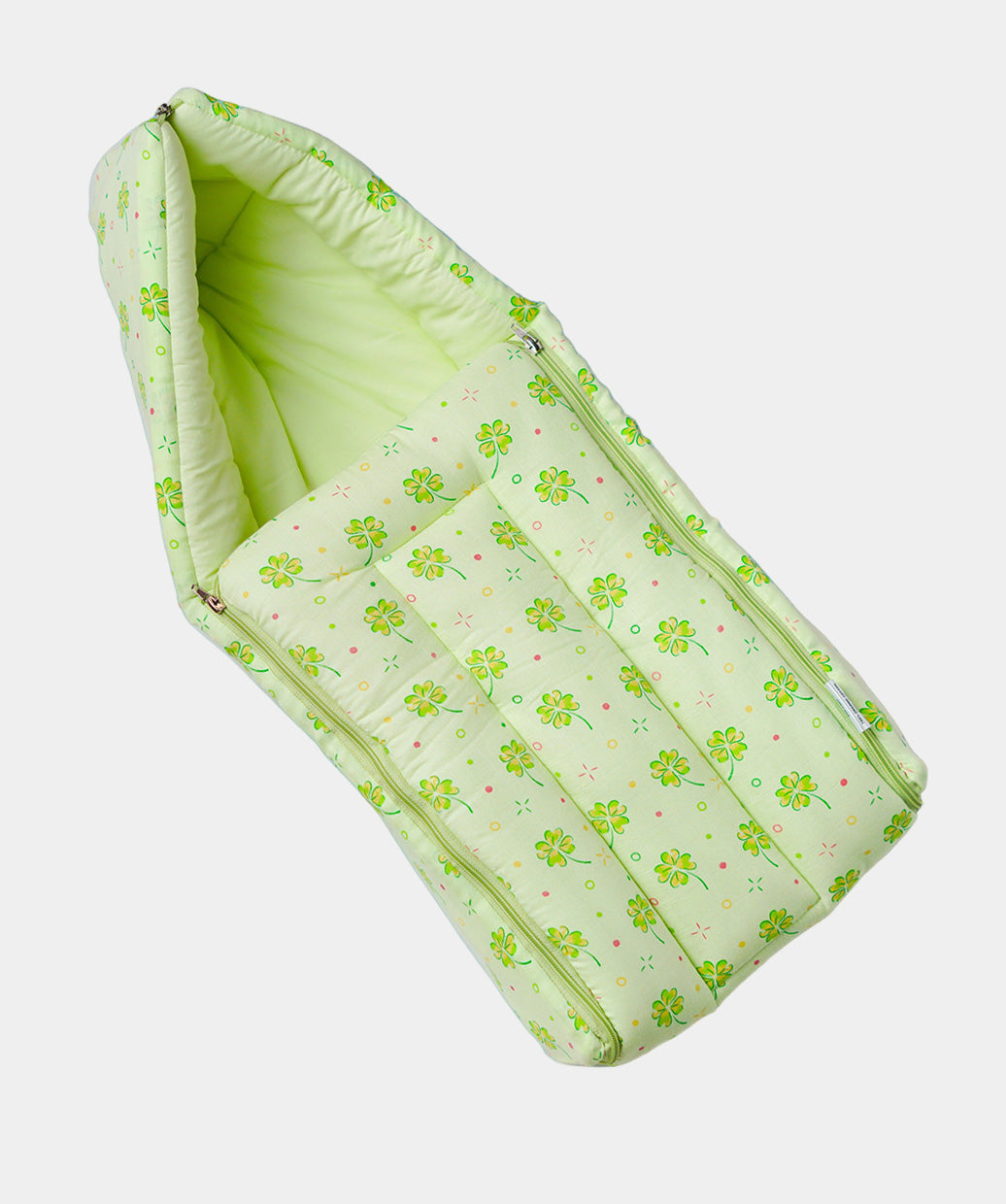 Fluo Green Buttercup Muslin Baby Carrier Nest