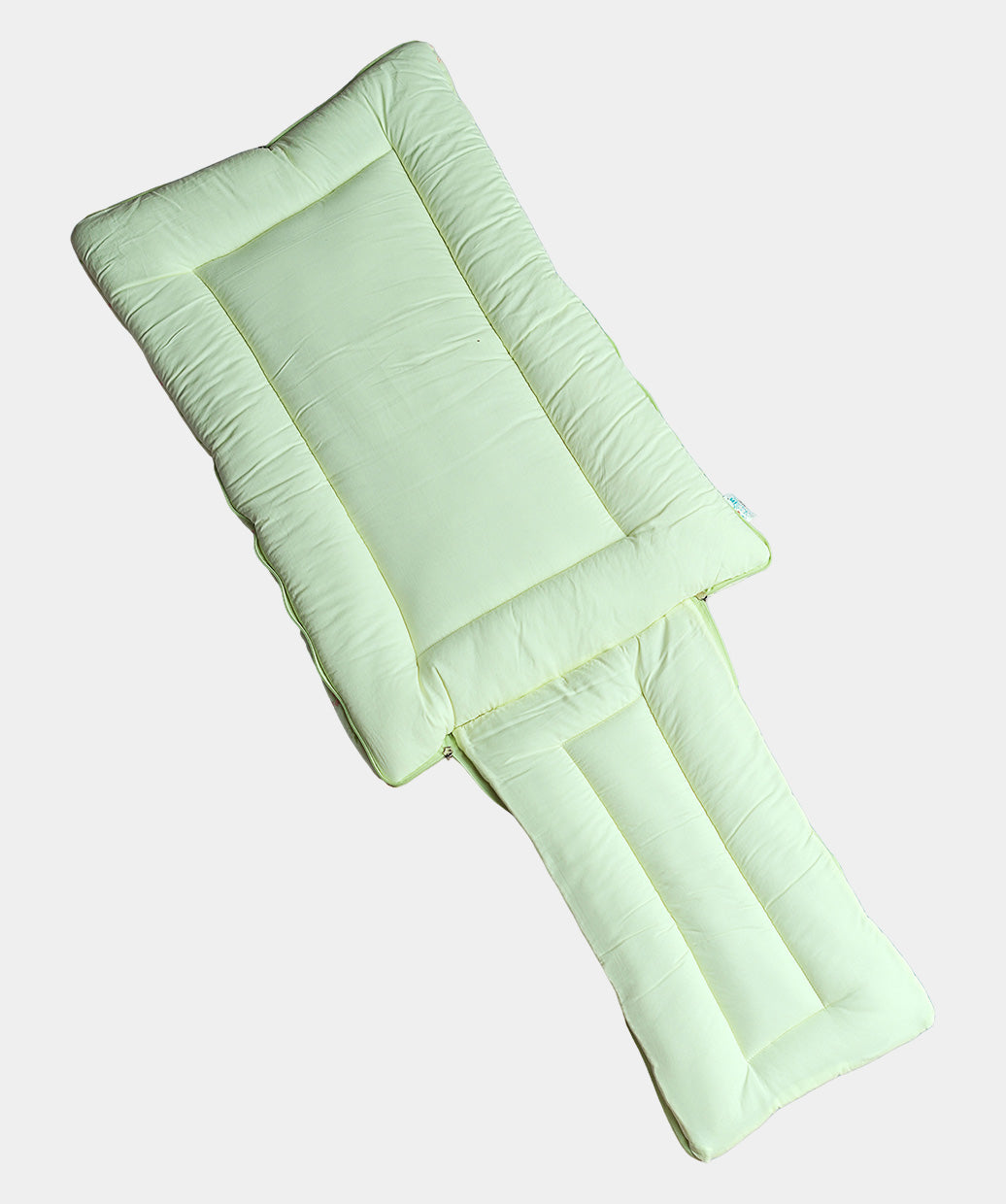 Lime Cream Runner Duck Muslin Baby Carrier Nest