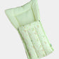 Lime Cream Runner Duck Muslin Baby Carrier Nest