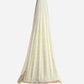 Lime Cream Runner Duck Print Poplin Cradle / Thottil / Jhula With Matching Net