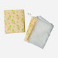 Vannilla Bunny kite Print Poplin Cradle / Thottil / Jhula With Matching Net