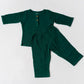 Muslin Bubble Crinkle Pyjamas Set - Opal