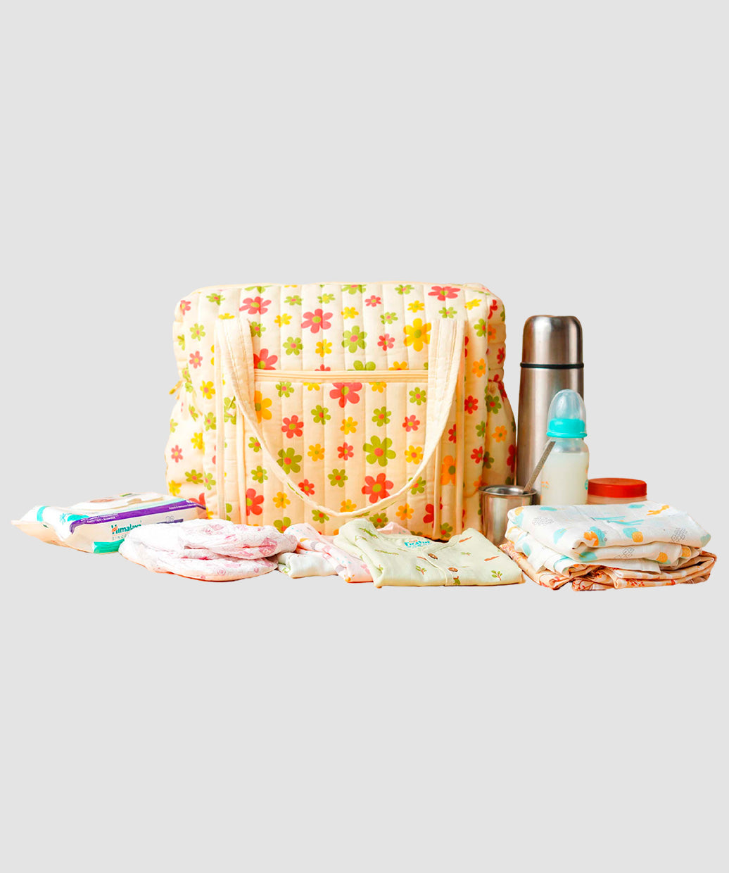 FIRSTIN Vanilla Petals Diaper Bag