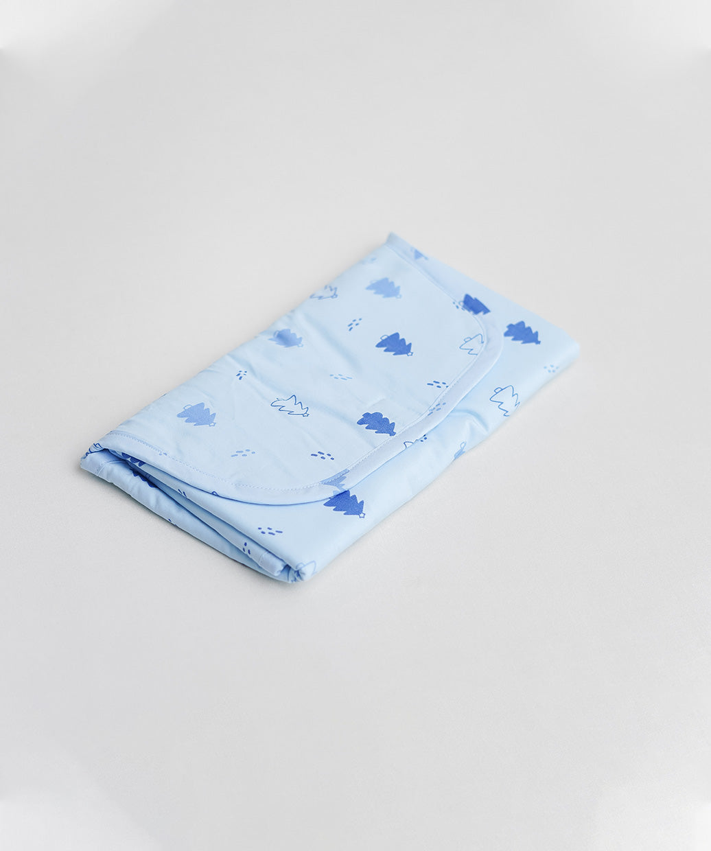 Diaper Changing Mat - Blue Fir Tree