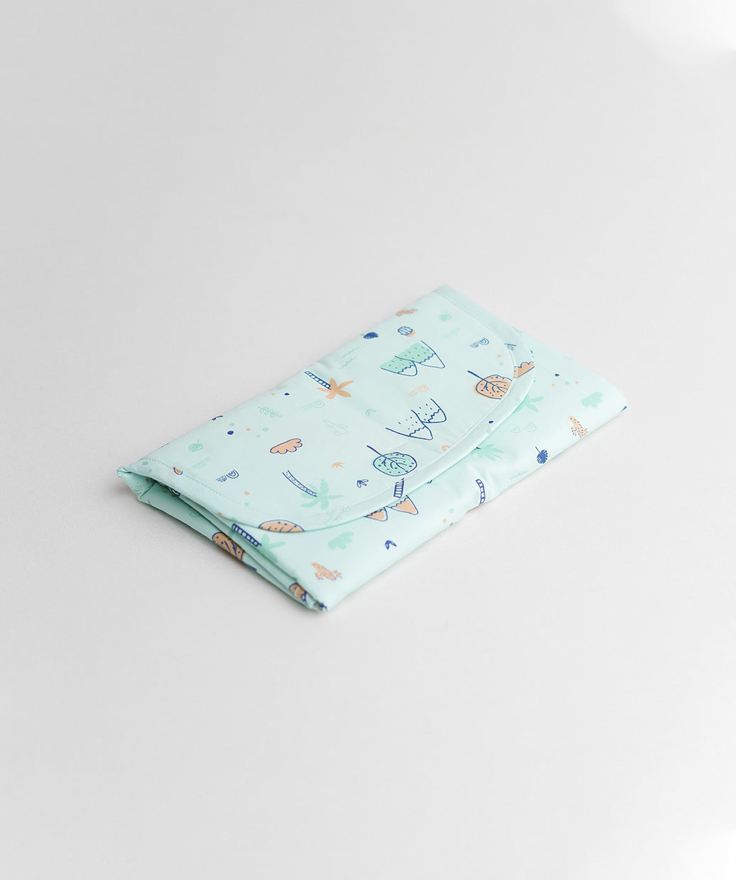 Diaper Changing Mat - Mint Cliff