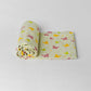 Poplin Cotton  Dohar (Premium Bed Protector) - Aloe Wash Butterfly