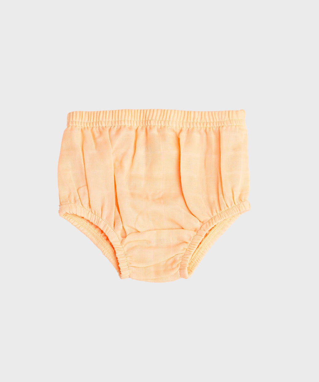 Muslin Frock (Duo) Panty Combo - Apricot Sherbet