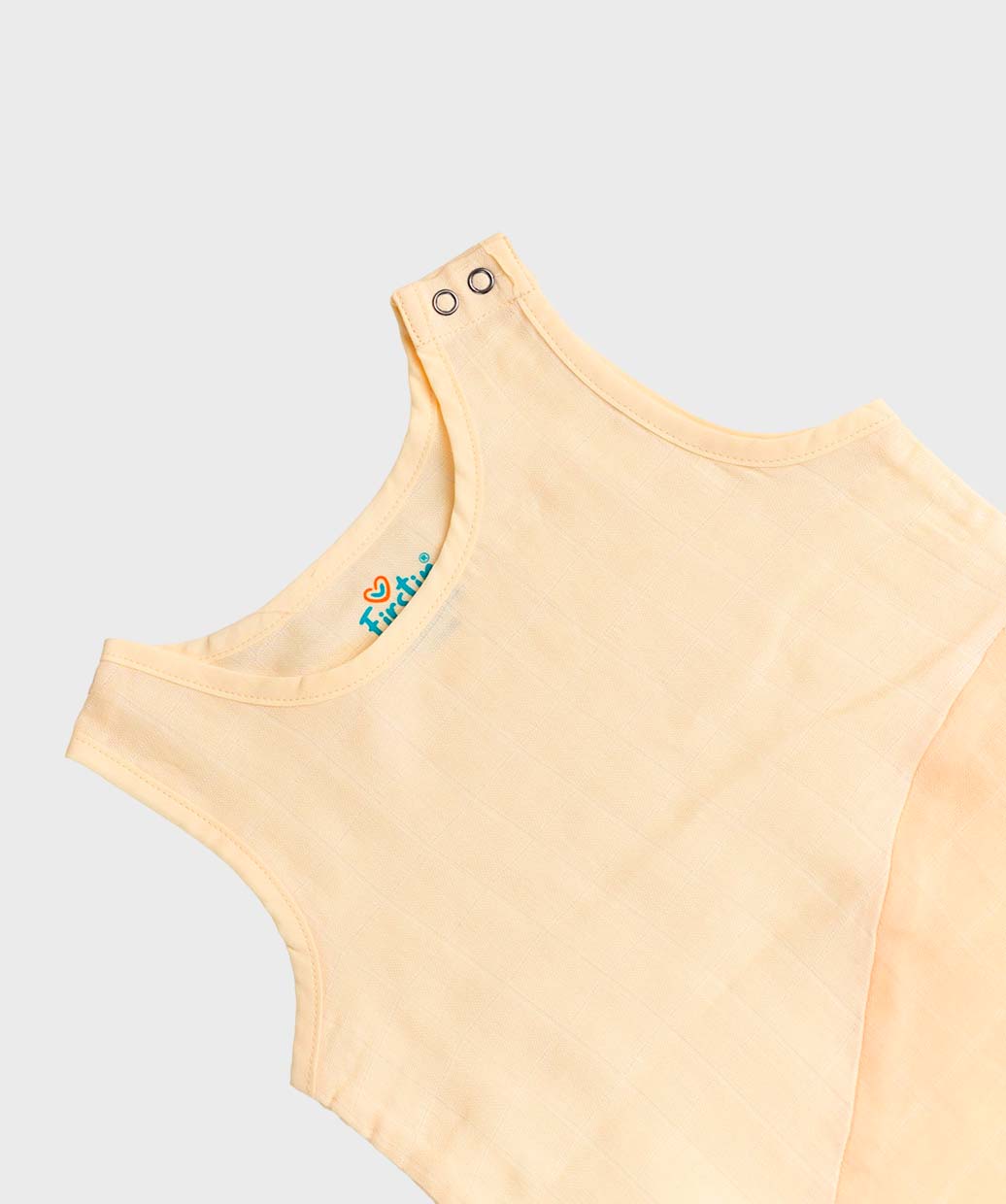 Muslin Frock (Duo) Panty Combo - Apricot Sherbet