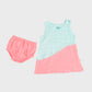Muslin Frock (Duo) Panty Combo - Melon Pink