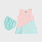 Muslin Frock (Duo) Panty Combo - Mint