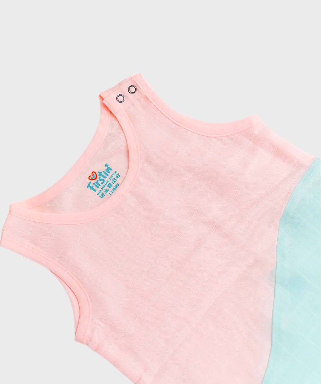 Muslin Frock (Duo) Panty Combo - Mint