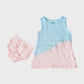Muslin Frock (Duo) Panty Combo - Salsa Rose