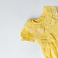 Muslin Bubble Crinkle Frock (Frill Bow) - Crayola