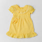 Muslin Bubble Crinkle Frock (Frill Bow) - Crayola