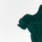 Muslin Bubble Crinkle Frock (Frill Bow) - Opal