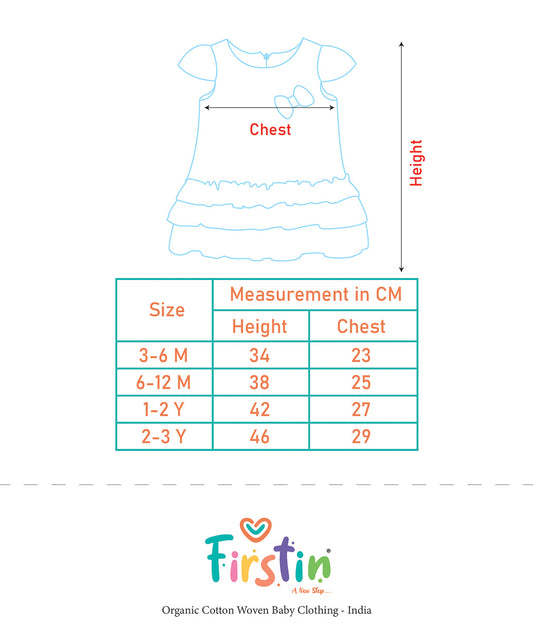 Seer Sucker Muslin Fusion Frock - Lt. Pink