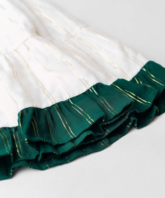 FIRSTIN Ira Top With Skirt (Sleeveless) - Opal