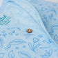 Muslin Jabla-Shorts Set Sleeveless - Blue Shrubs