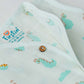 Muslin Jabla-Shorts Set Sleeveless - Frost Dino Crown