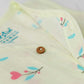 Muslin Jabla-Shorts Set Sleeveless - Lime Cream Anthurium