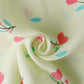 Muslin Jabla-Shorts Set Sleeveless - Lime Cream Anthurium