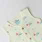 Muslin Jabla-Shorts Set Sleeveless - Lime Cream Anthurium