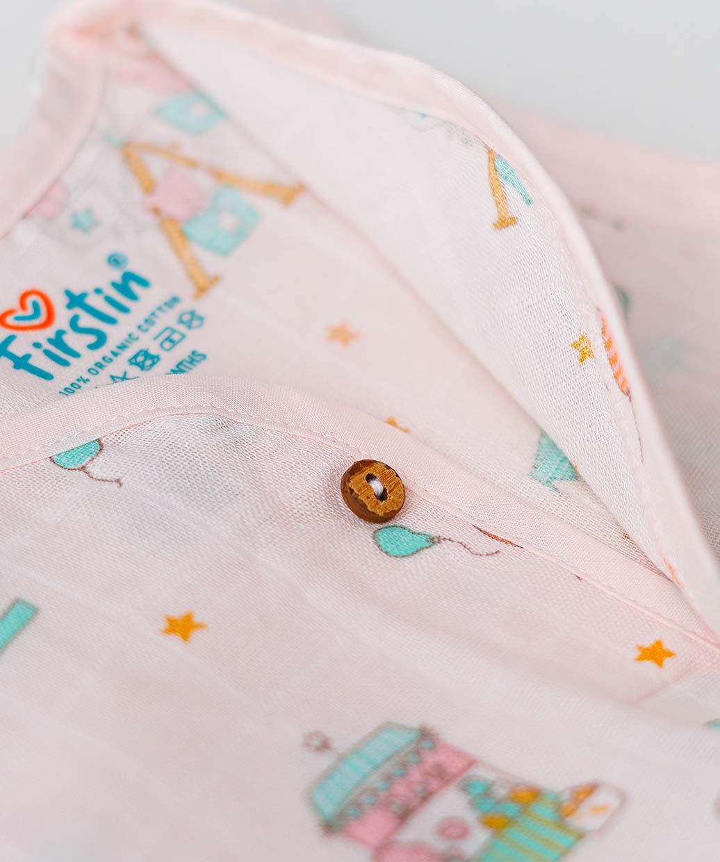 Muslin Jabla-Shorts Set Sleeveless - Salsa Rose Ferris Wheel