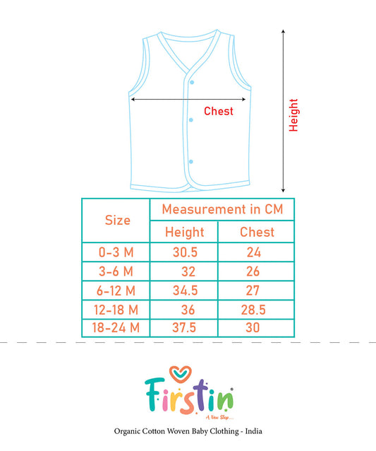Muslin Jabla-Shorts Set Sleeveless - Salsa Rose Ferris Wheel