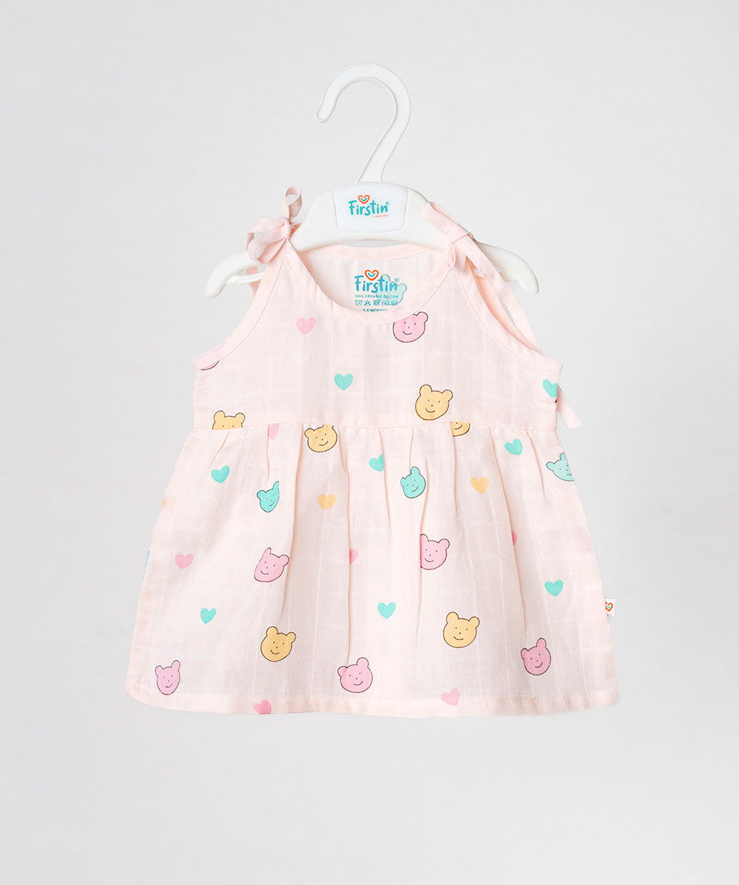 Muslin Knotted Frock - Salsa Rose Buddy