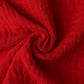 Muslin Bubble Crinkle Jabla-Shorts Set Half Sleeve - Carmine