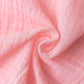 Muslin Bubble Crinkle Jabla-Shorts Set Half Sleeve - Flamingo Pink