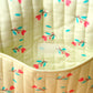 Muslin Lime Cream Anthurium Printed-Diaper Bag 40X28X14CM